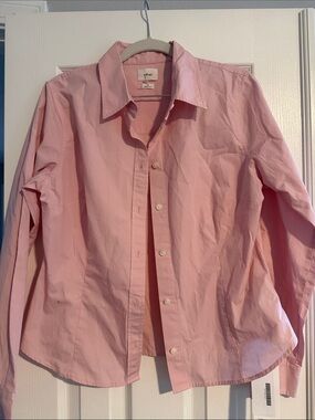 Wilfred Blush Pink Button-Up Top